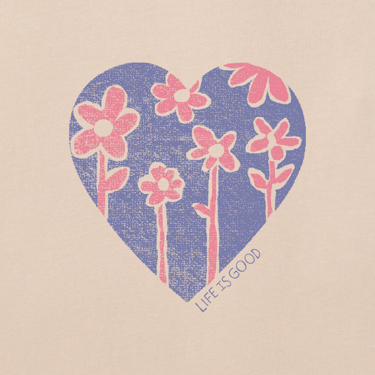 Women's LIG Heart Daisy Short Sleeve Crusher Boxy Tee product image 2