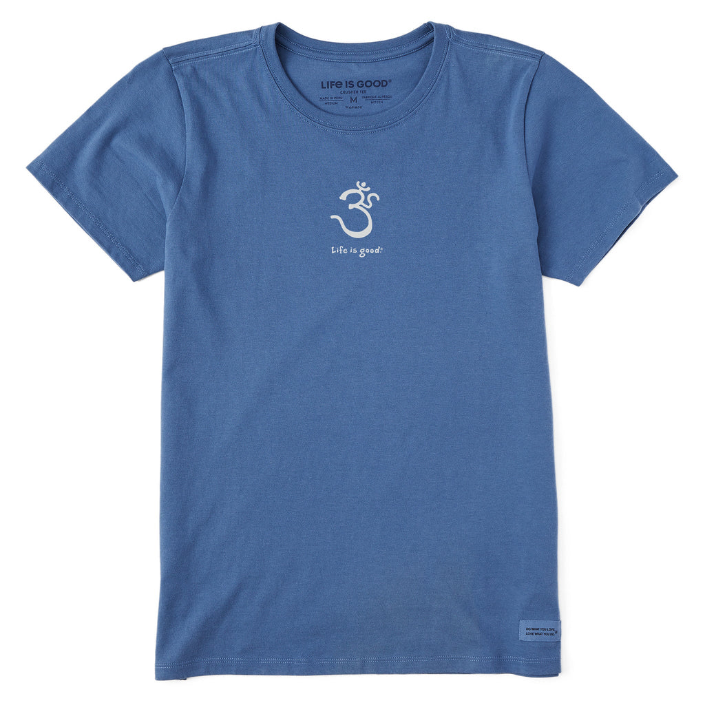 Women's Simple Om Short Sleeve Crusher Tee product image 1