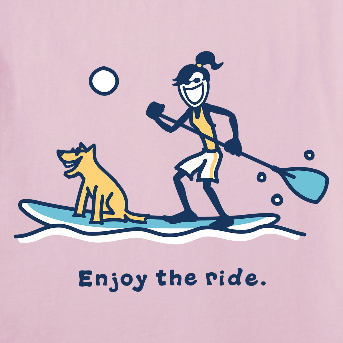 Women's Enjoy the Ride Short Sleeve Crusher Tee product image 2