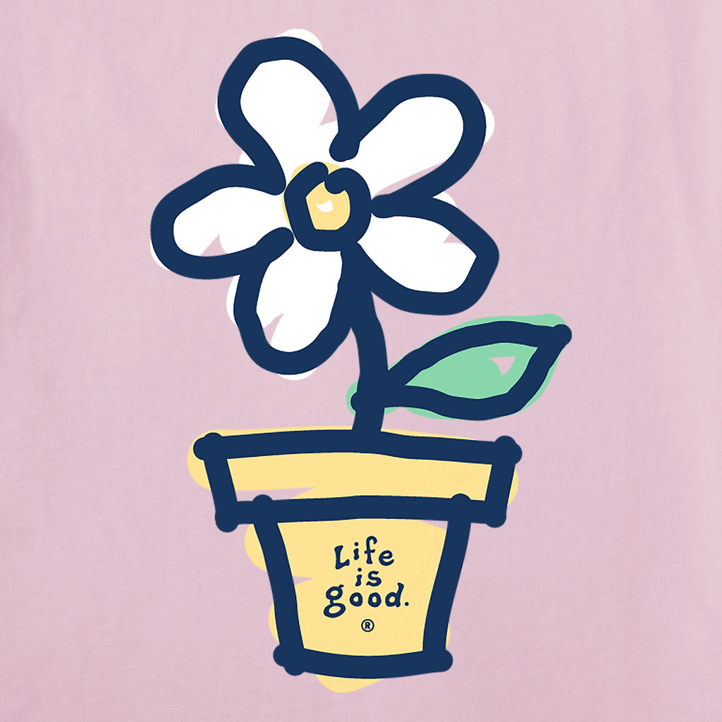 Women's Flower Pot Short Sleeve Crusher Tee product image 2