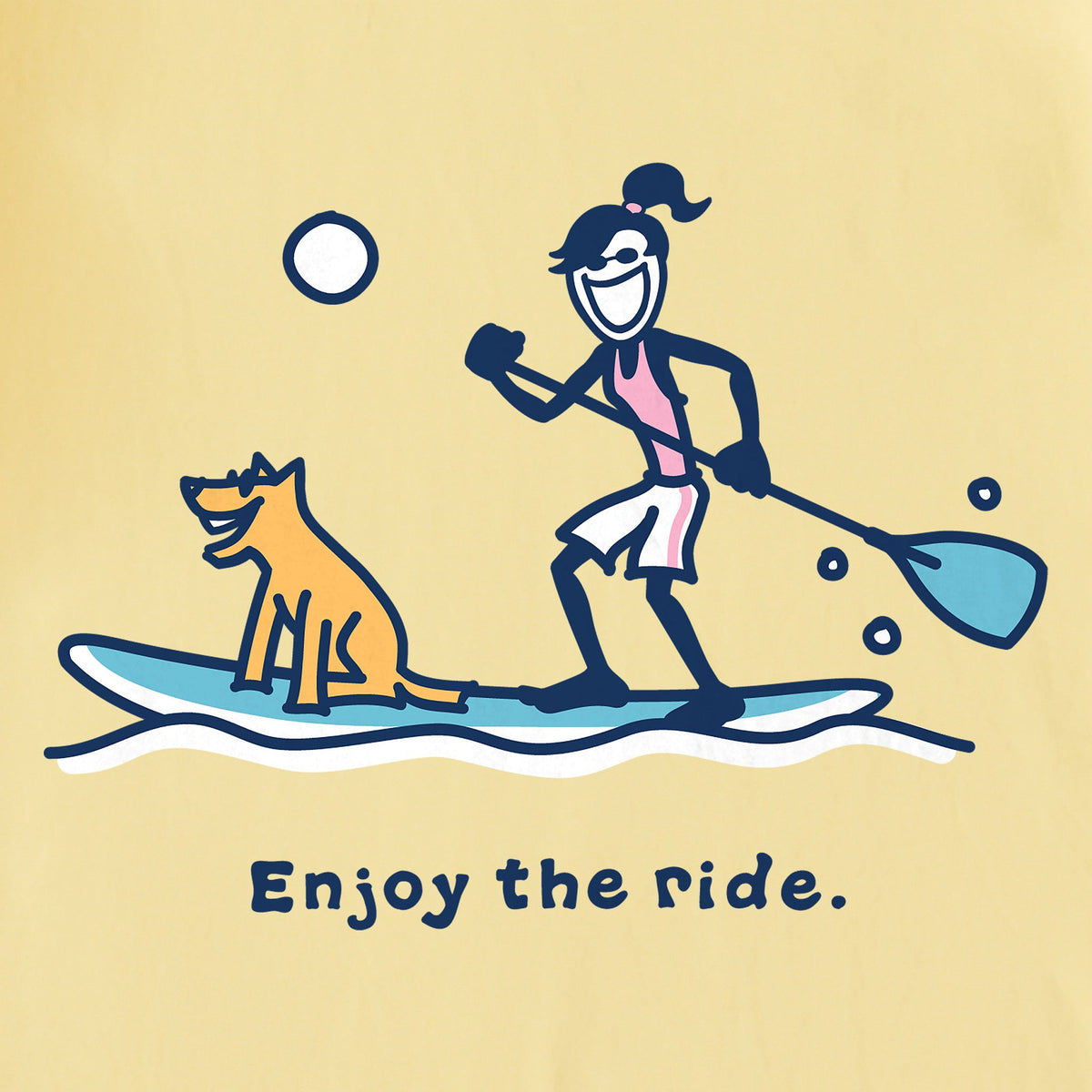 Women's Enjoy the Ride Short Sleeve Crusher Tee product image 2