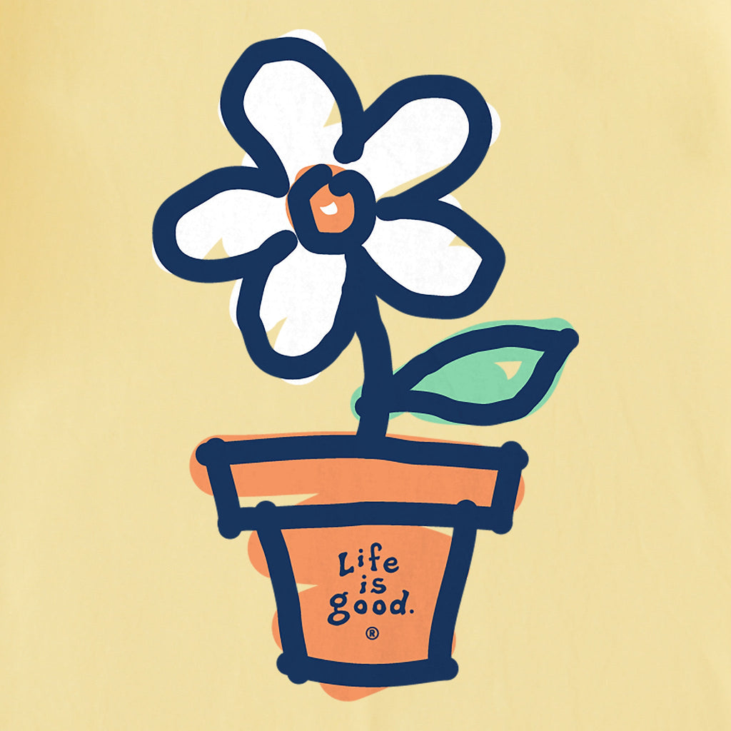 Women's Flower Pot Short Sleeve Crusher Tee product image 2