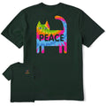 Men's Bert's Tye Dye Cat Short Sleeve Crusher Tee product image 1