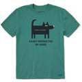 Men's Bert's Distracted Short Sleeve Crusher Tee product image 1