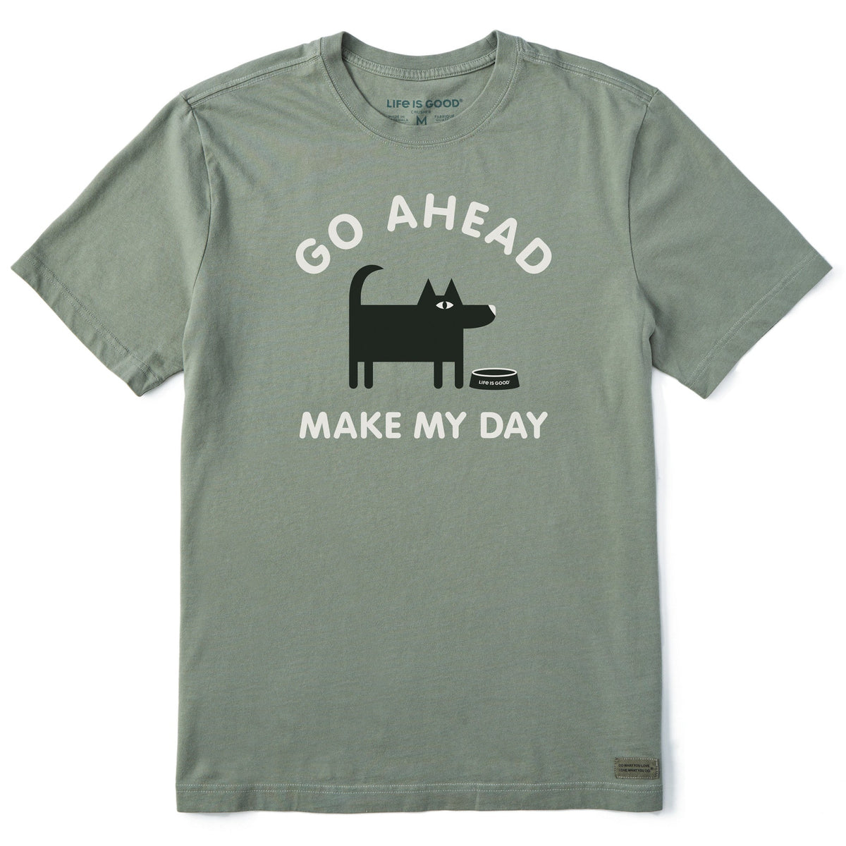 Men's Bert's Go Ahead Short Sleeve Crusher Tee product image 3