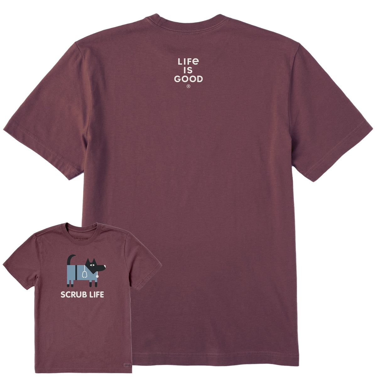 Men's Bert's Scrub Life Short Sleeve Crusher Tee product image 4