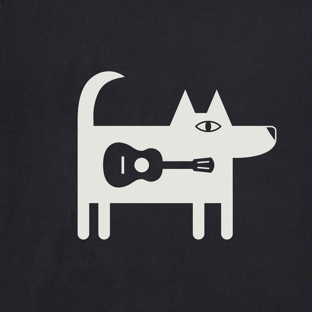 Men's Bert's Guitar Dog Short Sleeve Crusher Tee product image 2