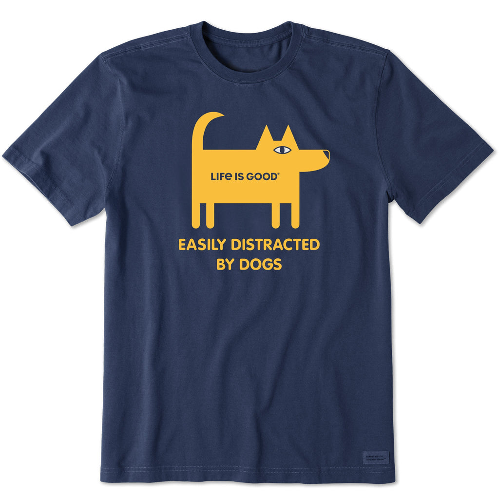 Men's Bert's Distracted Short Sleeve Crusher Tee product image 5
