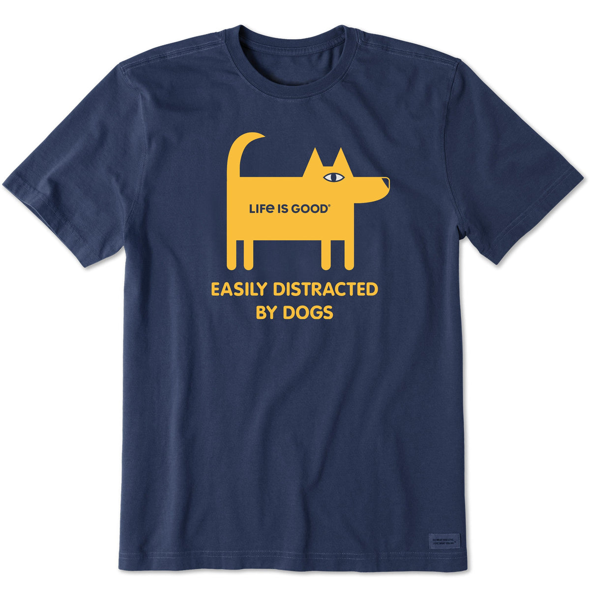 Men's Bert's Distracted Short Sleeve Crusher Tee product image 5