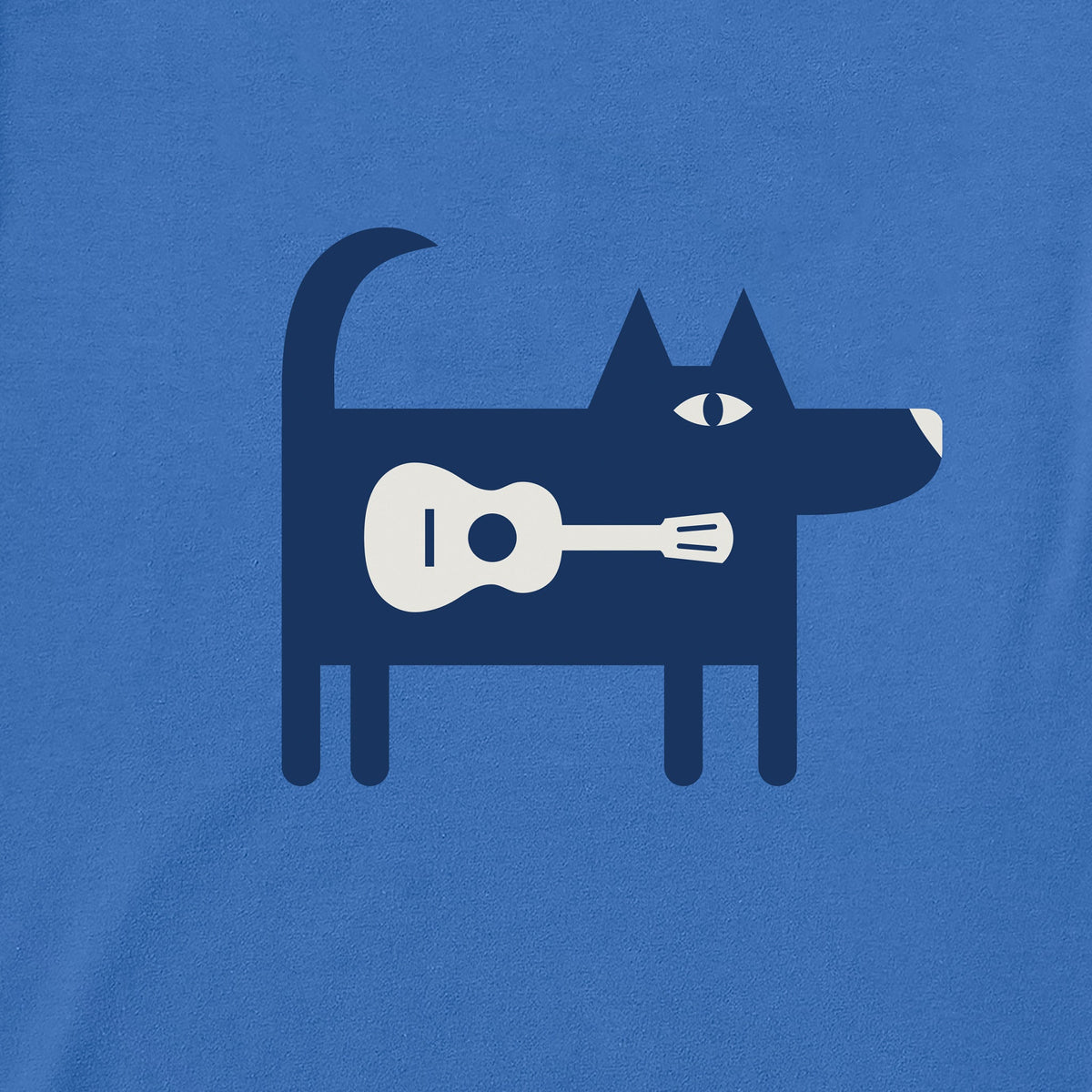 Men's Bert's Guitar Dog Short Sleeve Crusher Tee product image 8