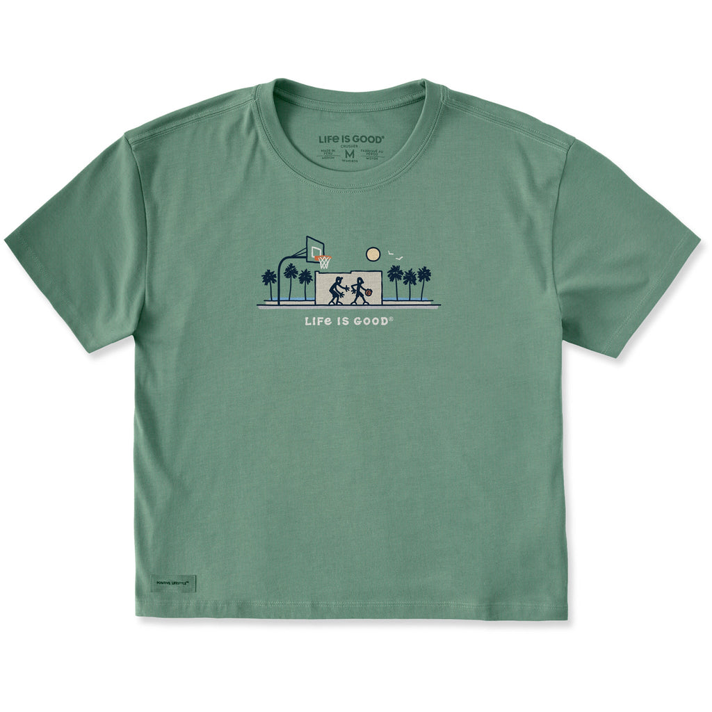 Women's Venice Basketball Vista Short Sleeve Crusher Boxy Tee