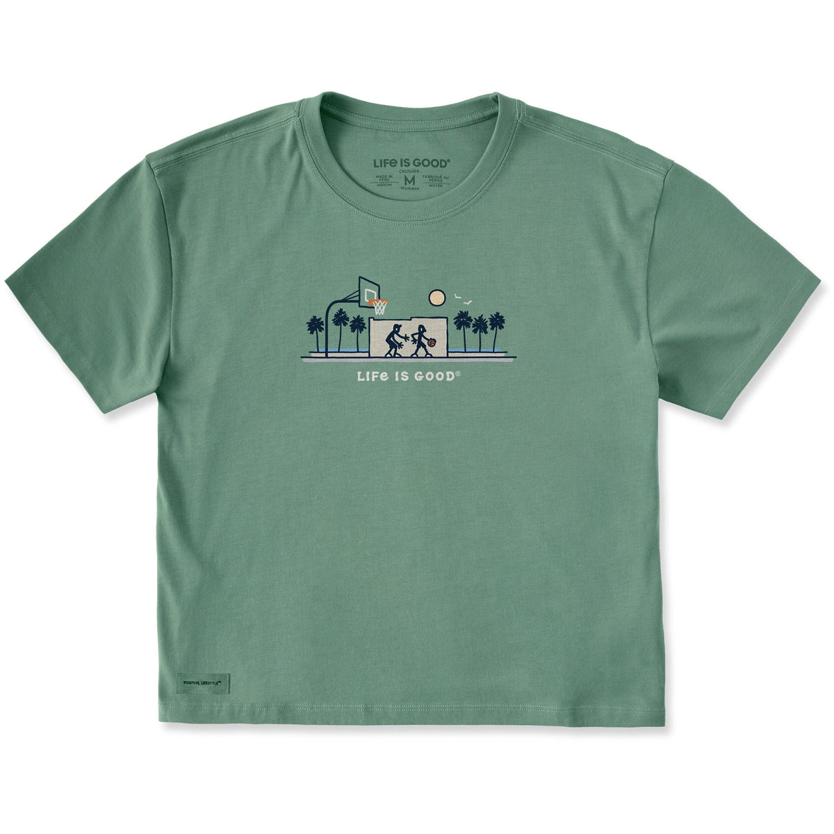 Women's Venice Basketball Vista Short Sleeve Crusher Boxy Tee