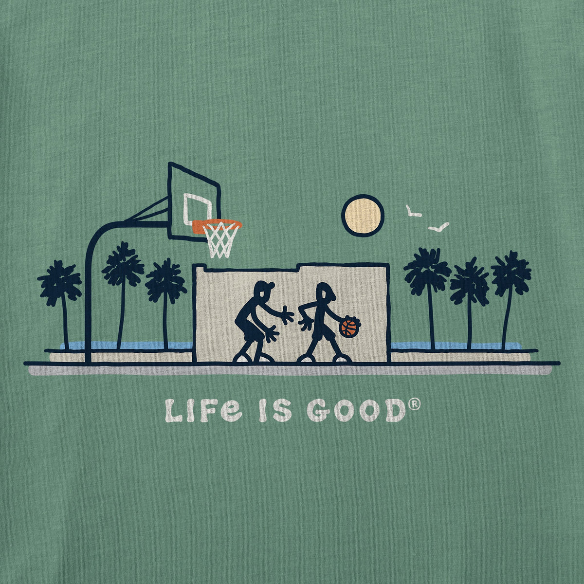 Women's Venice Basketball Vista Short Sleeve Crusher Boxy Tee