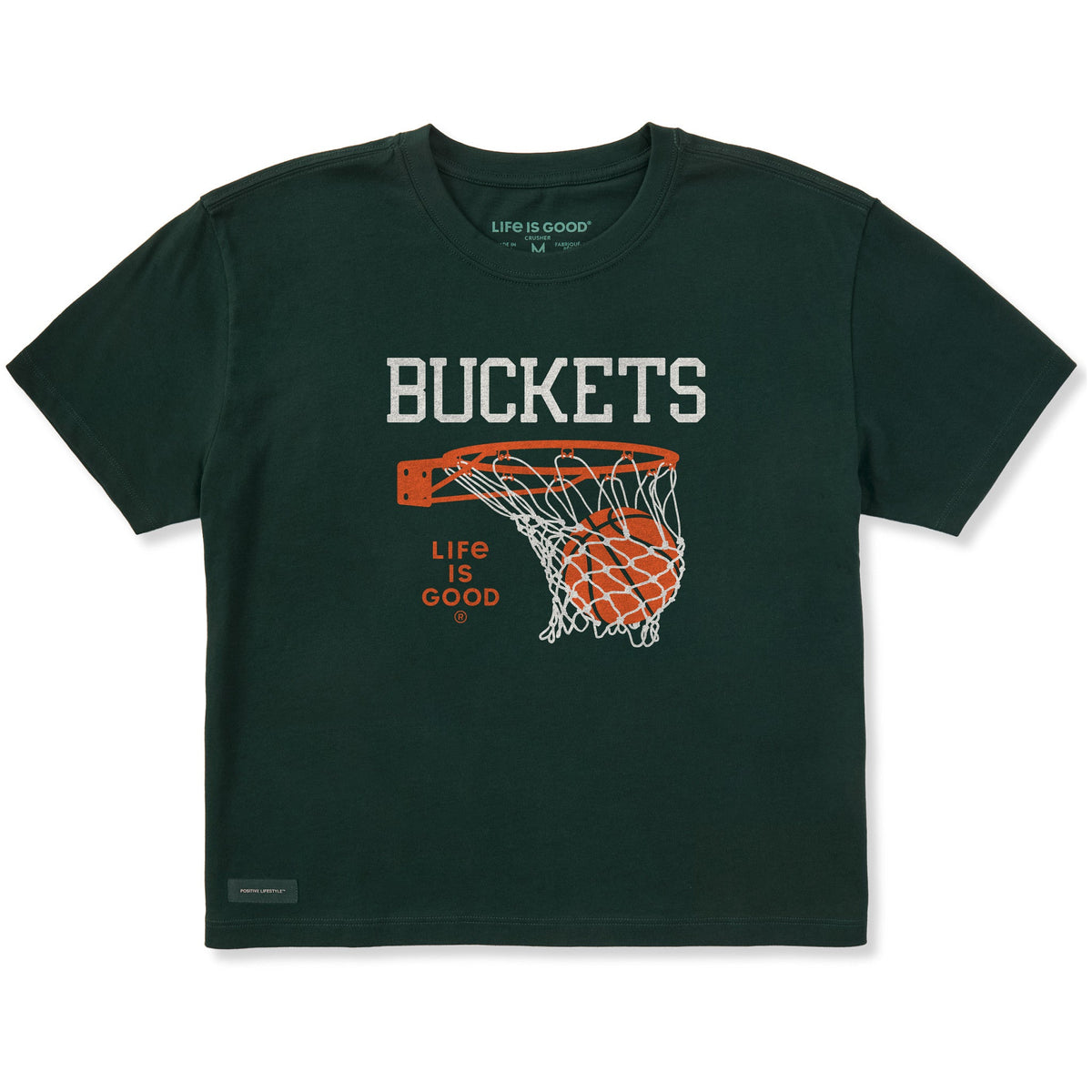 Women's Buckets Bucket Short Sleeve Crusher Boxy Tee
