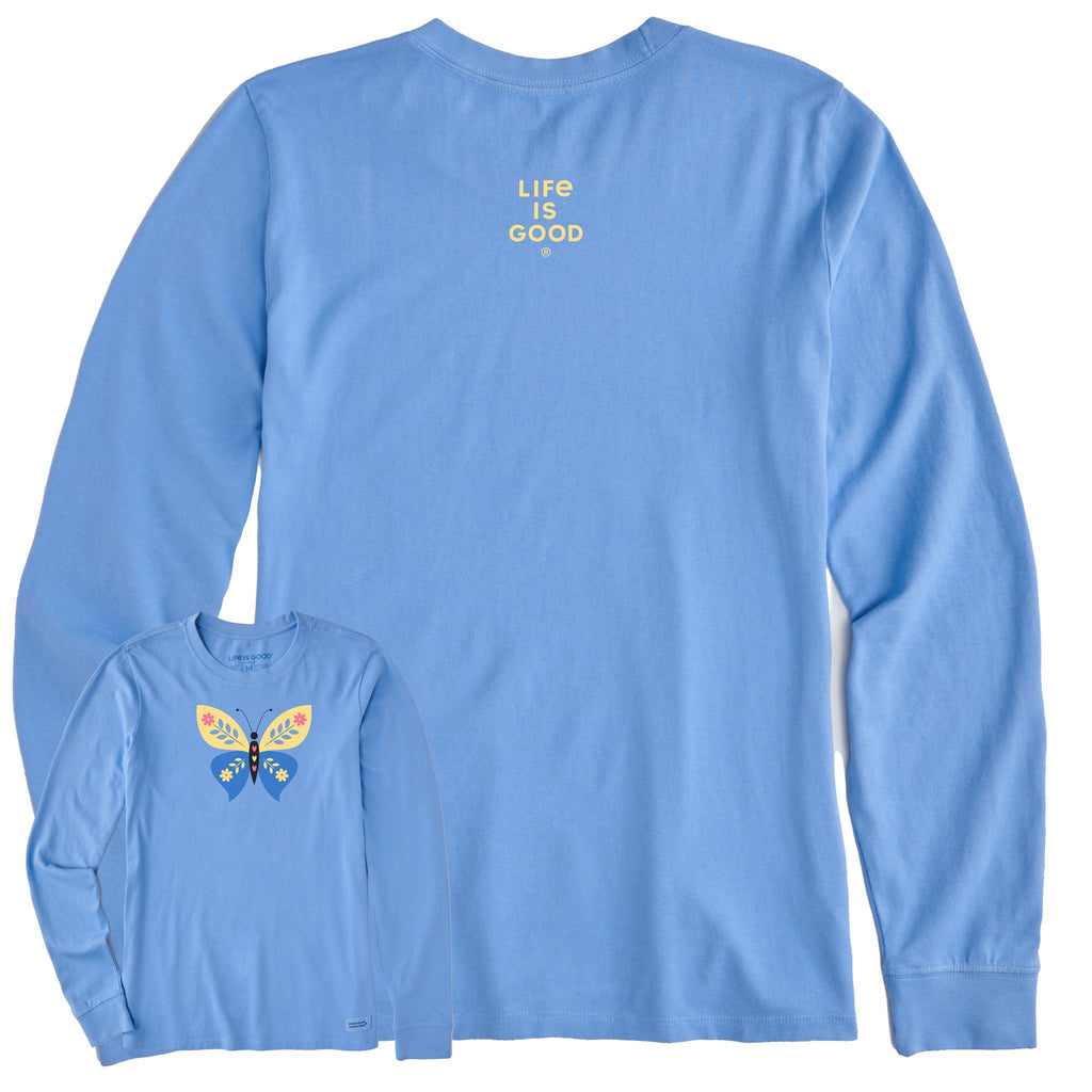 Women's Bert's Butterfly Long Sleeve Crusher Tee product image 7