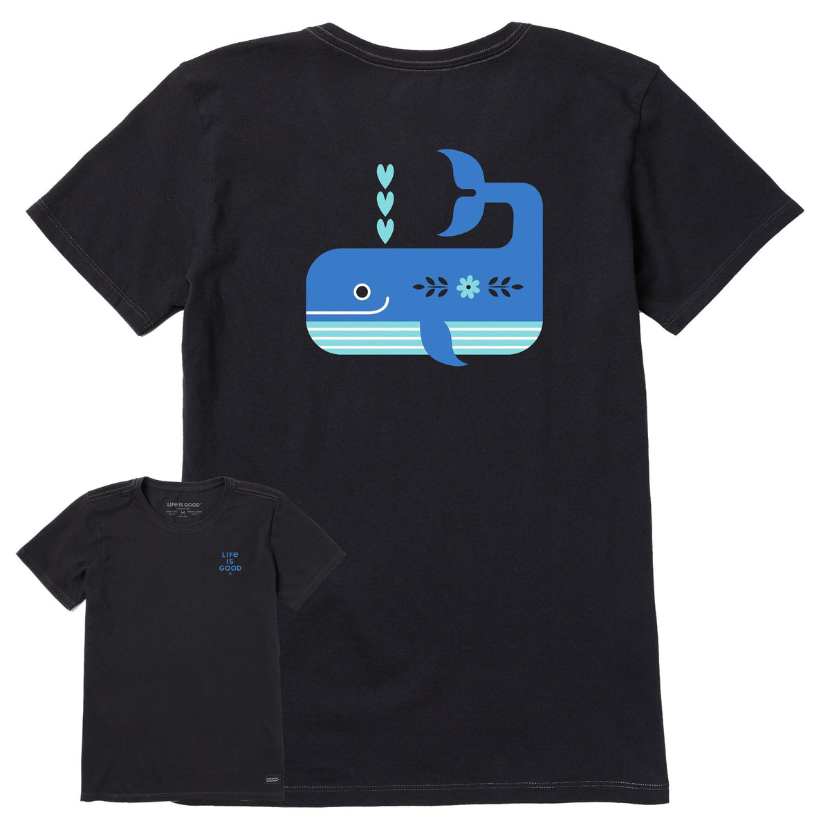 Women's Bert's Whale Short Sleeve Crusher Tee product image 1
