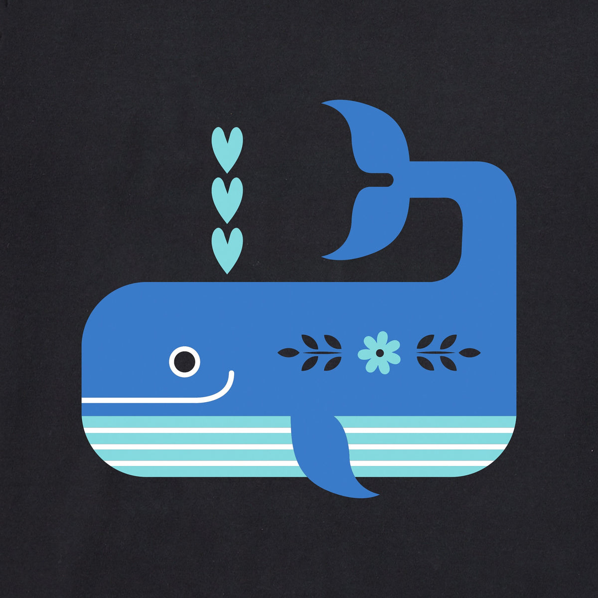 Women's Bert's Whale Short Sleeve Crusher Tee product image 2