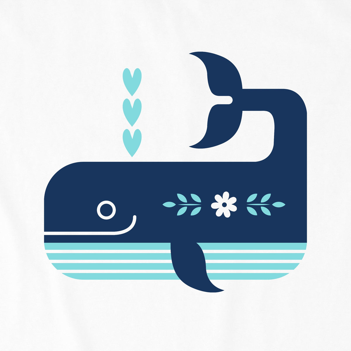 Women's Bert's Whale Short Sleeve Crusher Tee product image 5