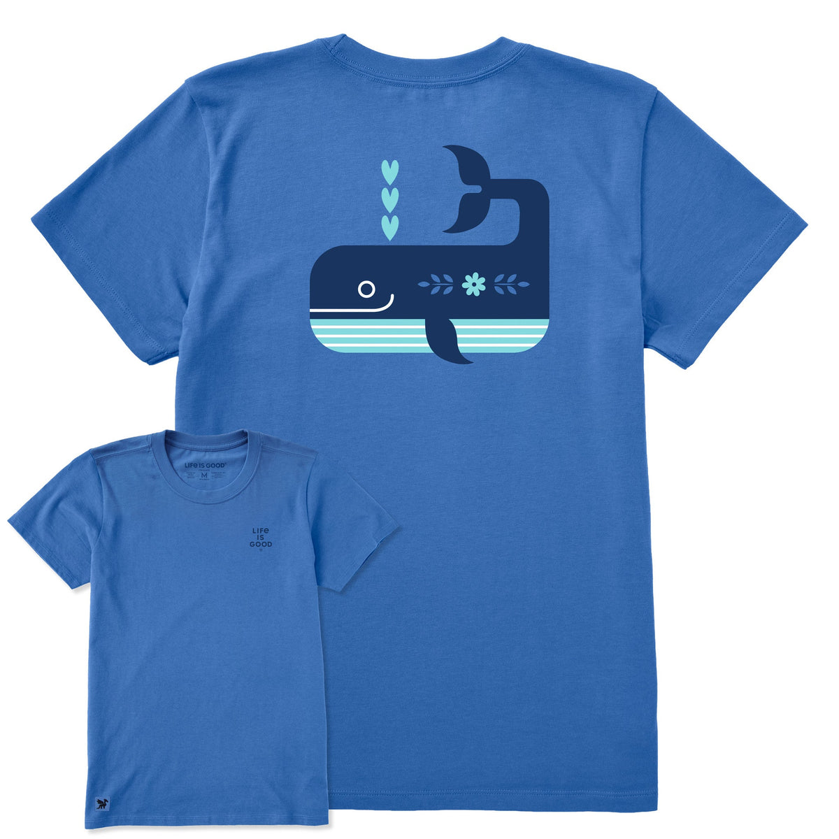 Women's Bert's Whale Short Sleeve Crusher Tee product image 7