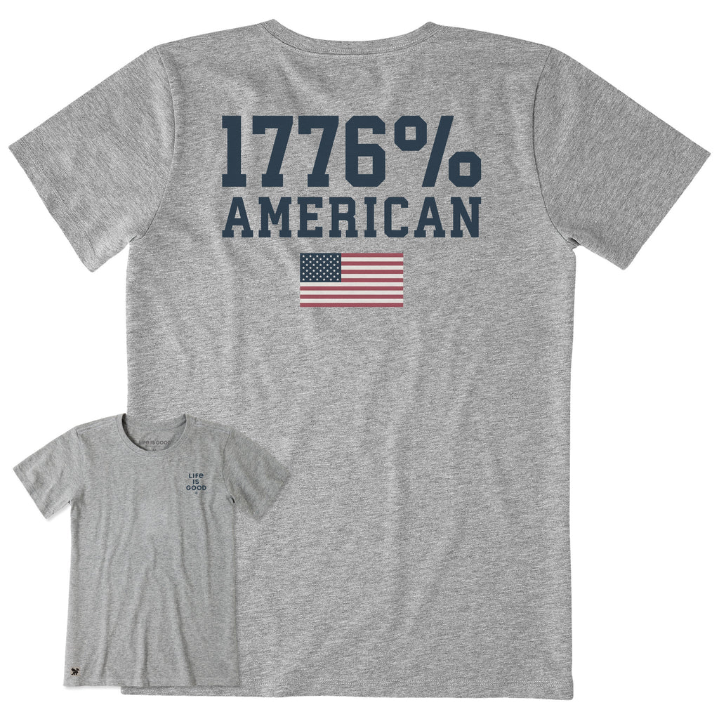 Women's 1776% American Short Sleeve Crusher Tee product image 4