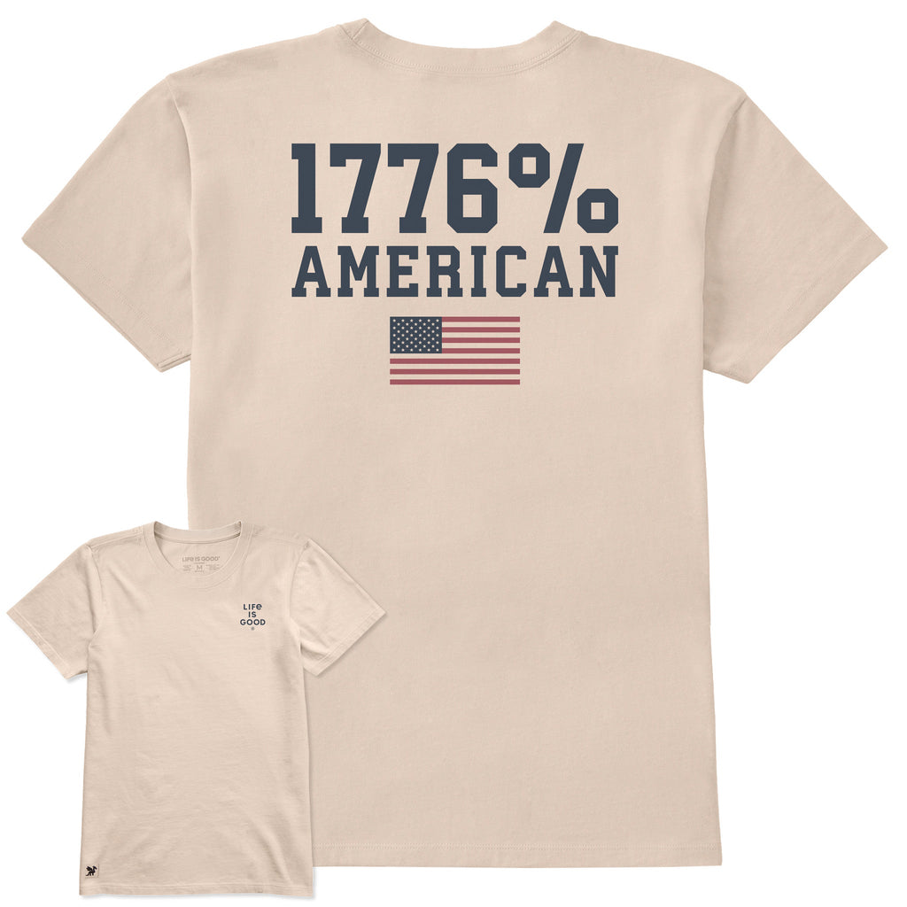 Women's 1776% American Short Sleeve Crusher Tee product image 7