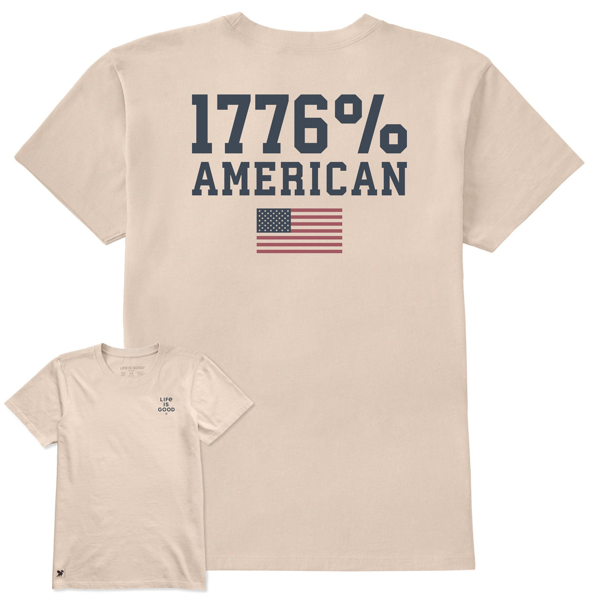 Women's 1776% American Short Sleeve Crusher Tee product image 7