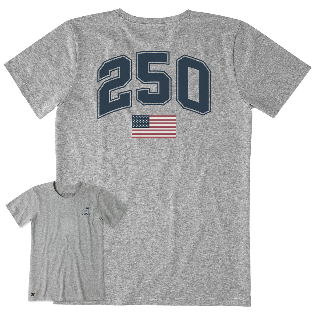 Women's Bert's 250 Flag Short Sleeve Crusher Tee product image 4