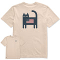 Men's Bert's Flag Cat Short Sleeve Crusher Tee product image 1
