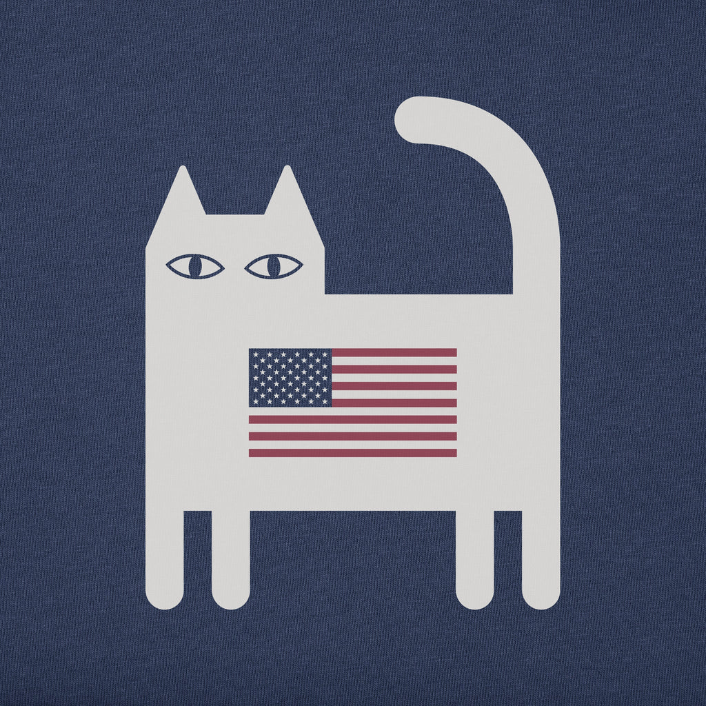 Men's Bert's Flag Cat Short Sleeve Crusher Tee product image 5