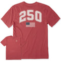 Men's Bert's 250 Flag Short Sleeve Crusher Tee product image 1