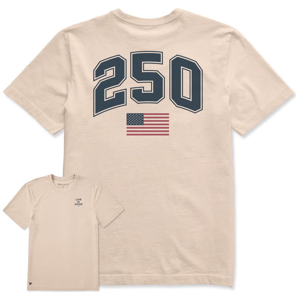 Men's Bert's 250 Flag Short Sleeve Crusher Tee product image 7