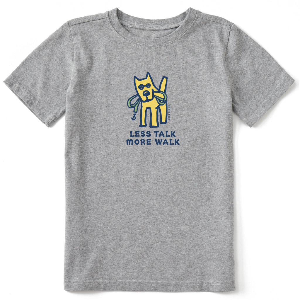 Kids Less Talk More Walk Rocket Short Sleeve Crusher Tee product image 1