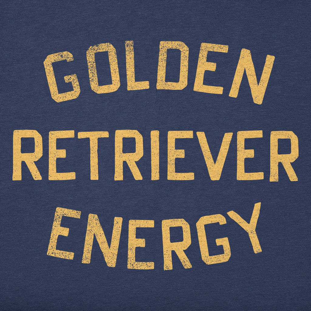 Kids Golden Retriever Energy Short Sleeve Crusher Tee product image 2
