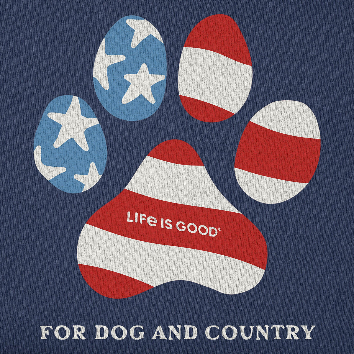 Kids For Dog and Country Short Sleeve Crusher Tee product image 2