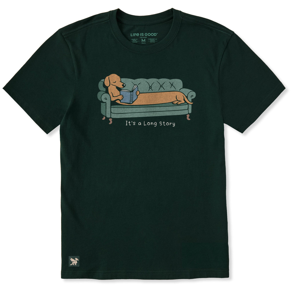 Men's It's a Long Story Short Sleeve Crusher Tee product image 1
