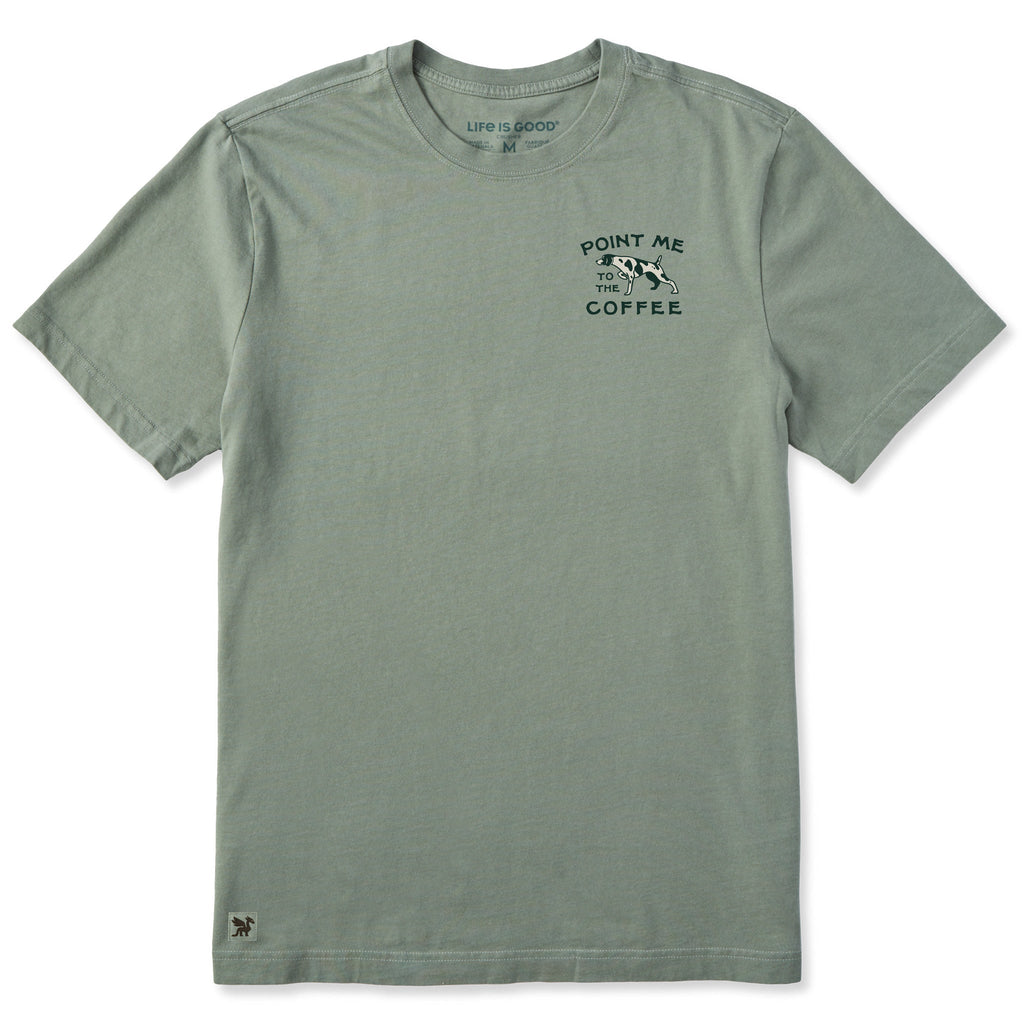 Men's Point Me to the Coffee Short Sleeve Crusher Tee product image 1