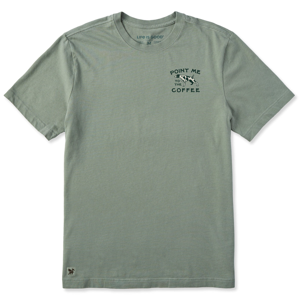 Men's Point Me to the Coffee Short Sleeve Crusher Tee product image 1