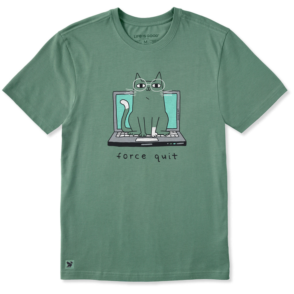 Men's Force Quit Cat Short Sleeve Crusher Tee product image 1
