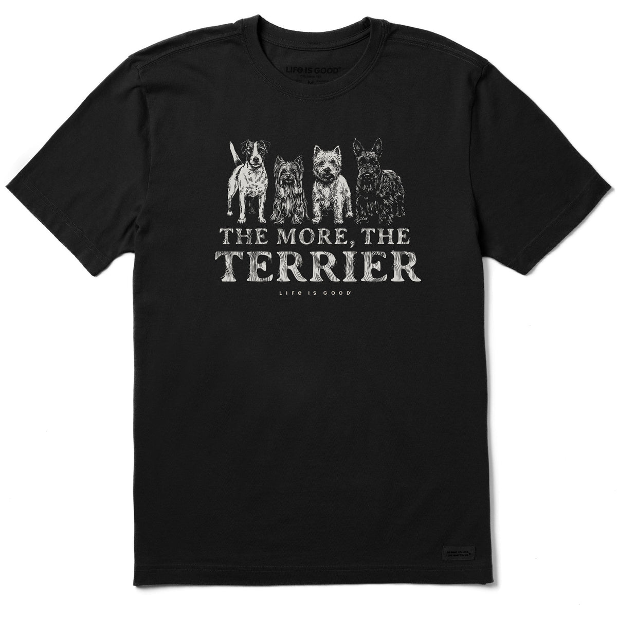 Men's The More Terrier Short Sleeve Crusher Tee product image 1