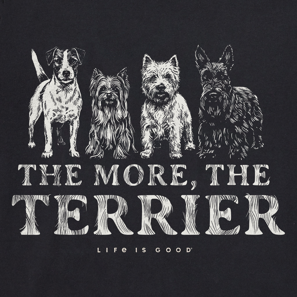 Men's The More Terrier Short Sleeve Crusher Tee product image 2