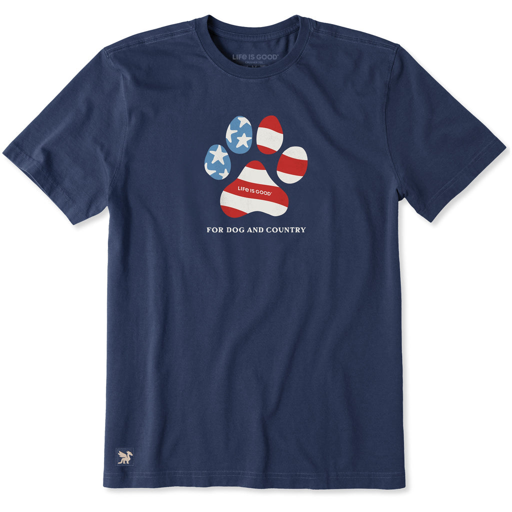 Men's For Dog and Country Short Sleeve Crusher Tee product image 1