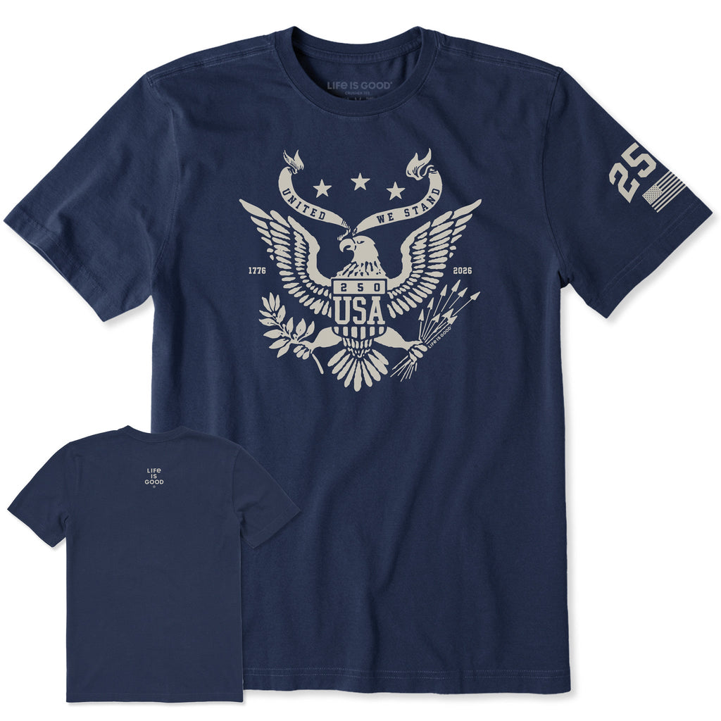 Men's USA Eagle Emblem Short Sleeve Crusher Tee product image 5