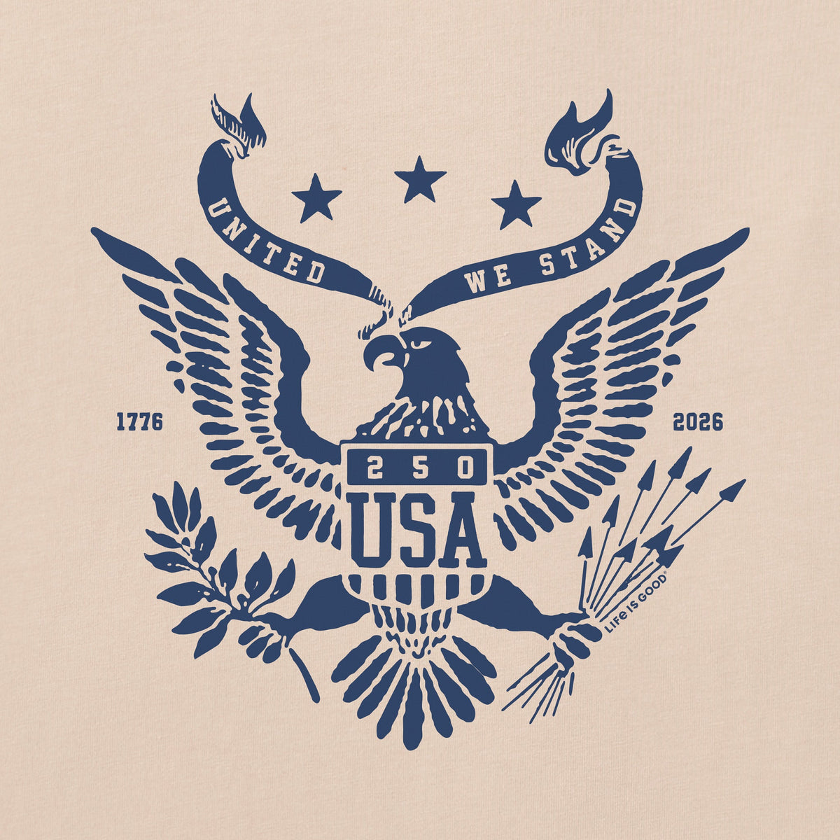 Men's USA Eagle Emblem Short Sleeve Crusher Tee product image 10