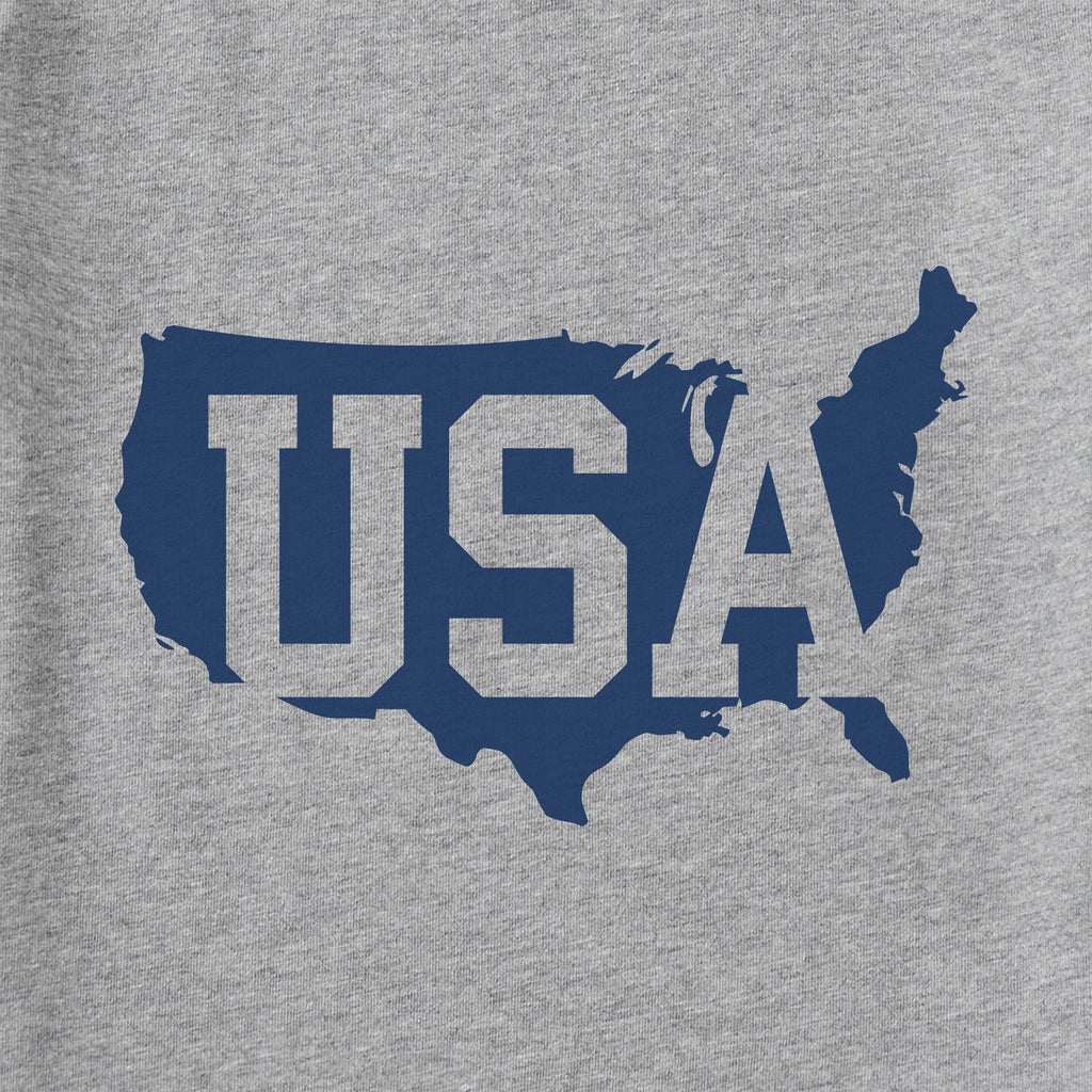 Women's USA Map Short Sleeve Crusher Tee product image 2