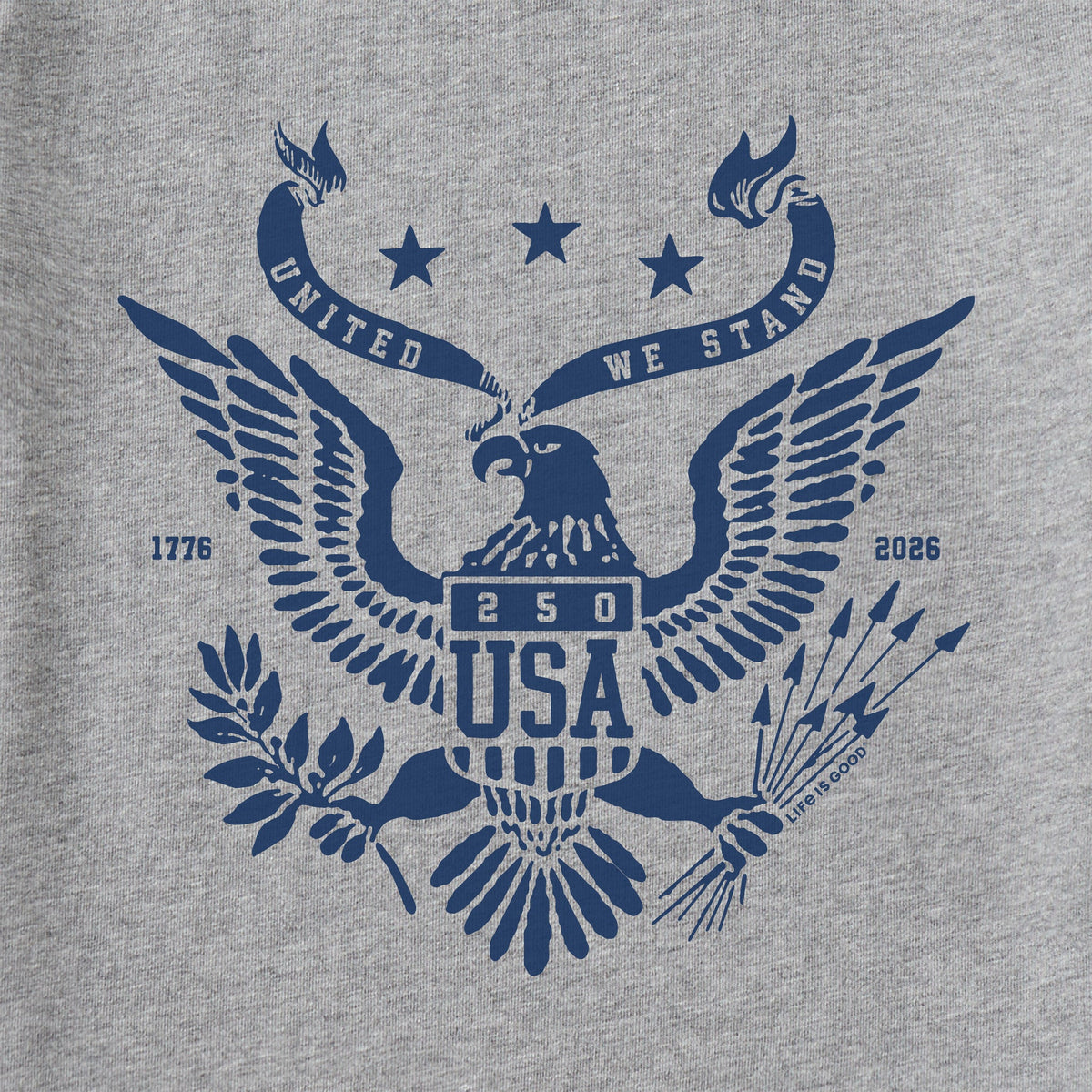 Women's USA Eagle Emblem Short Sleeve Crusher Tee product image 2