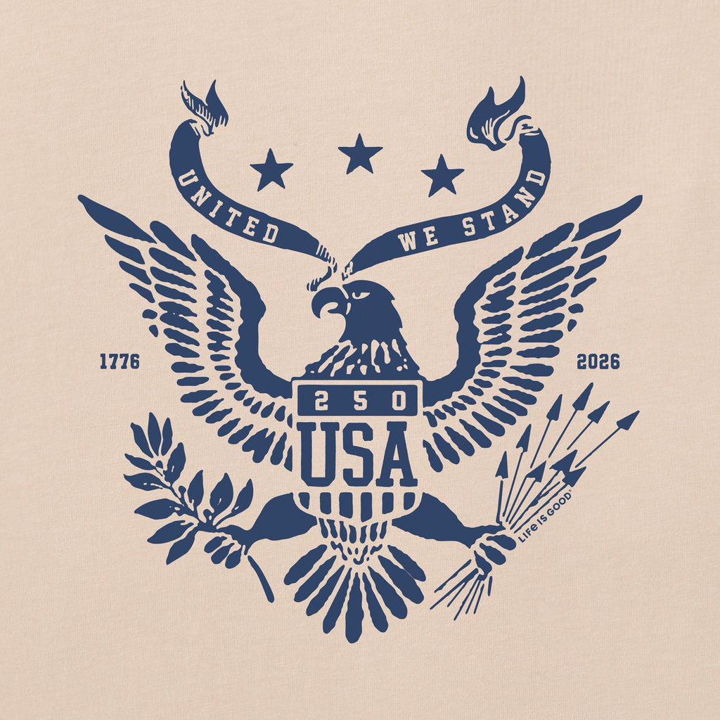 Women's USA Eagle Emblem Short Sleeve Crusher Tee product image 6