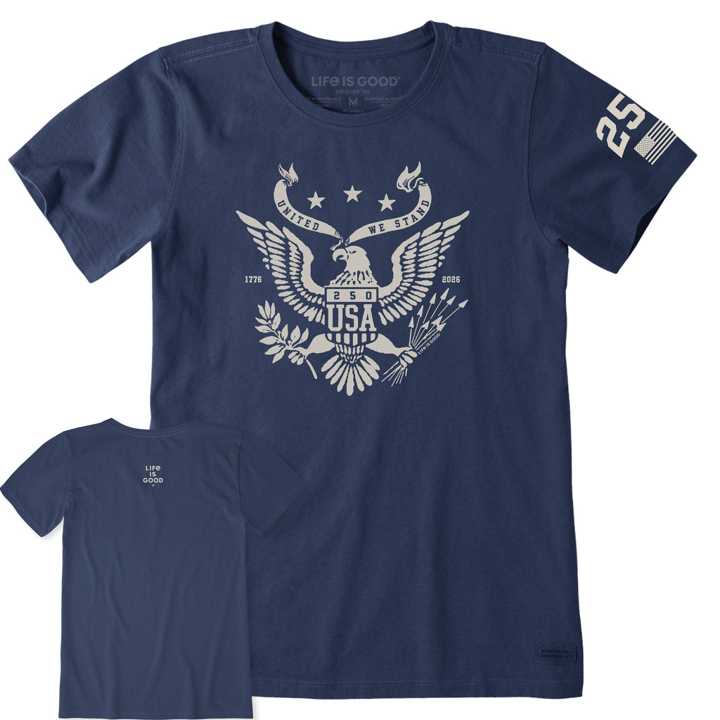 Women's USA Eagle Emblem Short Sleeve Crusher Tee product image 9