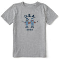Kids Jake and Jackie Hockey Short Sleeve Crusher Tee product image 1
