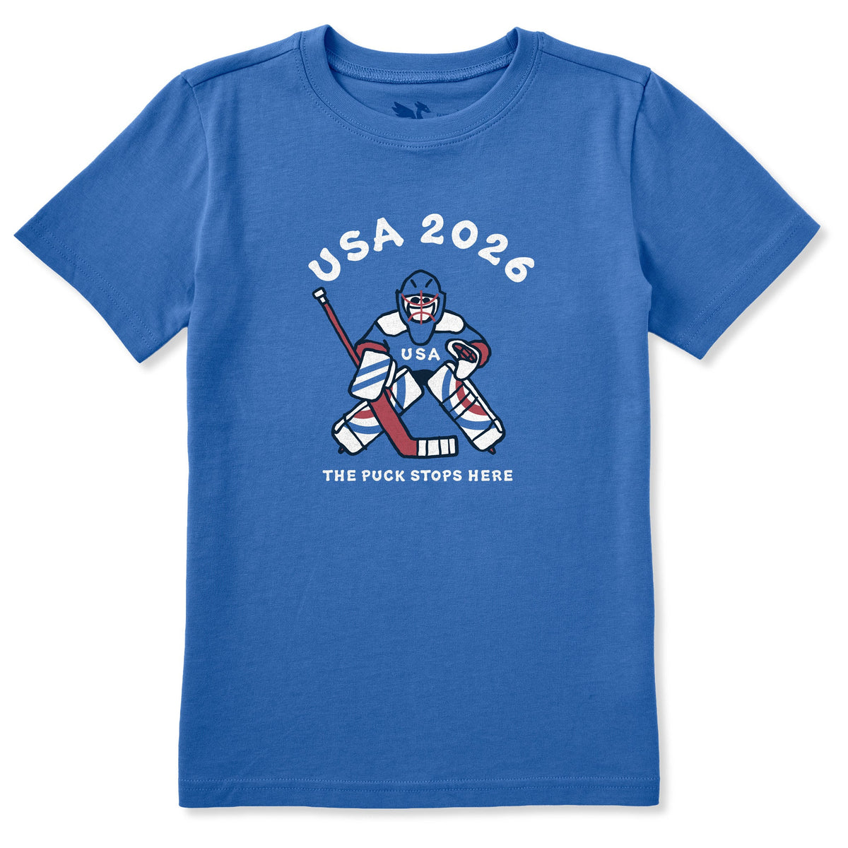 Kids USA The Puck Stops Here Short Sleeve Crusher Tee product image 1