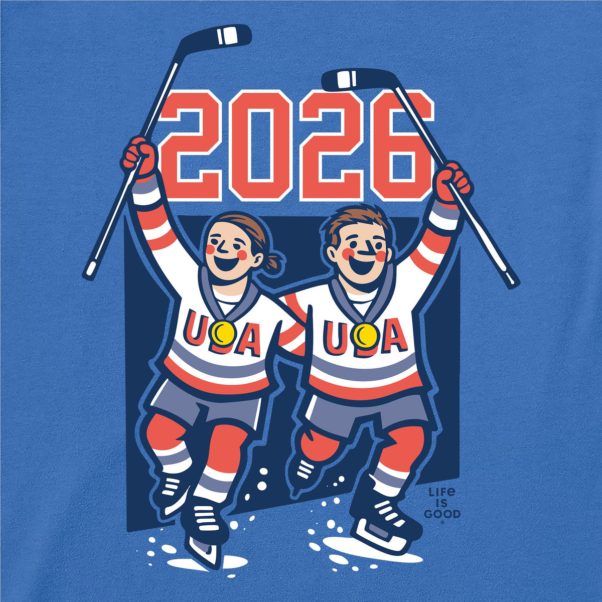Kids USA Hockey 2026 Short Sleeve Crusher Tee product image 2